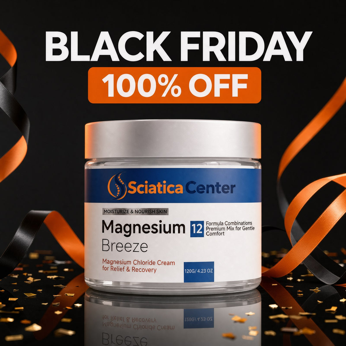 Sciatica Relief Cream [Black Friday 100% Discount]